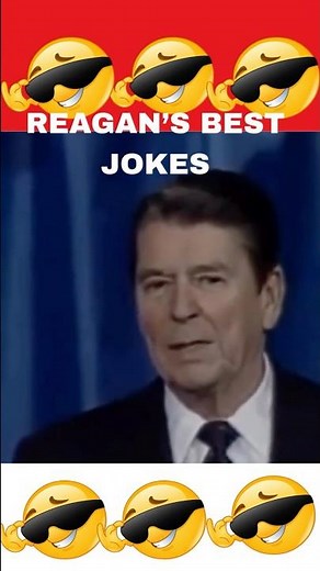 The Funniest Joke Of President Ronald Reagan! |Politician
