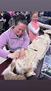 Fur sewing night last night! Everybody had fun making small pillows. We finished them tonight- they all turned out so cute- I forgot to take pictures of them. | SheTraps