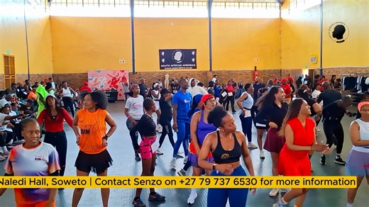 BONTLE teaching HILO CLASS Event Hosted by Senzo Beyond Fitness in Soweto, Naledi Hall on the 1st of November 2025. proudly sponsored by Reboost Energy Drink | Energade | Yenza.Africa | South African Aerobics