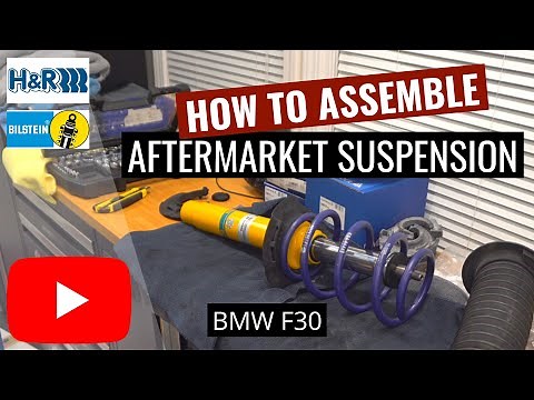 How to Assemble Suspension on your BMW F30 | DIY INSTALL