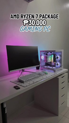 495 reactions · 57 shares | AMD Ryzen 7 - ₱30K Gaming PC #fyp #PcBuild #GamingPc #ryzen | DC Gaming Computer Setups - Imus Branch | Facebook