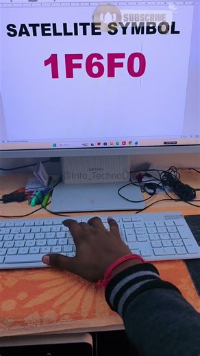 Insert Satellite Symbol Code in Ms. Word #msword #shortsfeed #computer #shorts