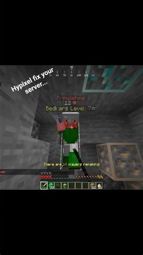 Hypixel Is so Laggy These Days... #minecraft #skywars #lagging #hypixel