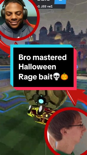 Are you guys going trick or treating? 💀💀 10/10 rage bait | #ragebait #fyp #goodgriefs #rocketleague #funny