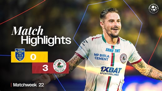 308K views · 10K reactions | Mohun Bagan Super Giant asserted their dominance over Kerala Blasters once again, completing another league double in style!  #KBFCMBSG #ISL #LetsFootball #ISLonJioHotstar #KeralaBlasters #MBSG | JioHotstar Star Sports | ISL- Indian Super League | Facebook
