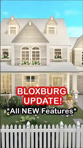 ‼️BLOXBURG UPDATE! All New Build Items, Job System & More!😧 #bloxburg #bloxburgupdate #roblox