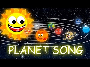 The Planet Song - 8 Planets of the Solar System Song | Nursery Rhymes for Kids