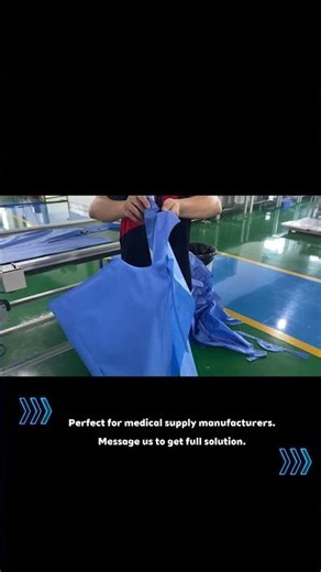 Fully Automatic Protective Suit Machine (12 pcs/min) | Start PPE Production