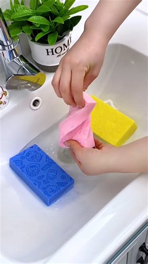 Gadget Boy | Link in my Bio👉 @gadgetboy4u 😍 Ultra Soft Bath Sponge #bath #cleaning | Instagram
