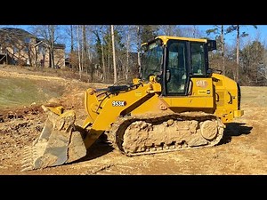 HOW TO operate a CAT 953 TRACK LOADER (POV)