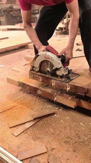Merbau Door Making | Precision Edge Cutting