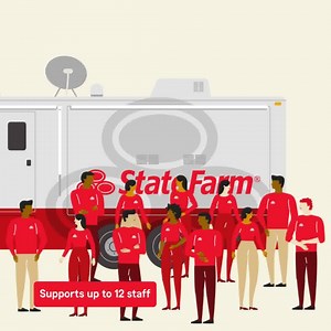 When a disaster strikes, we'll be there with one of the largest response teams around. Check out an M3C Command Center. | State Farm | Facebook