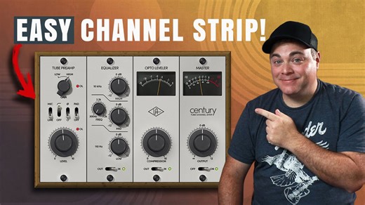 UAD Century Tube Channel Strip Review | Vocals and Beyond