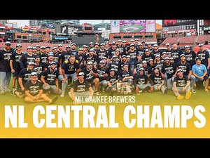 2025 NL Central Champions: Milwaukee Brewers