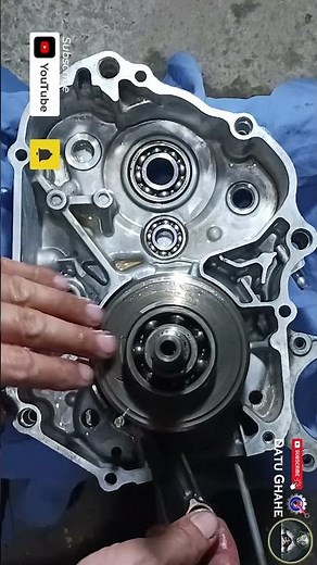 Overhauling Motorcycle Engine #shorts #motorcycle #overhaul