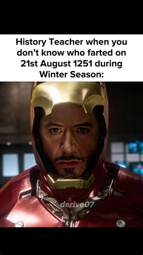 History Teacher #meme #tonystark #ironman