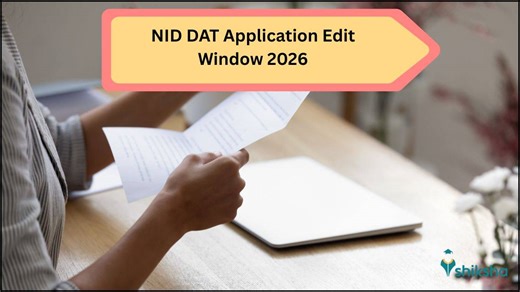 NID DAT Application Edit Window 2026 Closed @admissions.nid.edu; Check Details Here