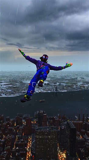Marvel's Spider-Man 2 PC Miles Morales Web Swing | Miles Spectacular ✅ #shorts