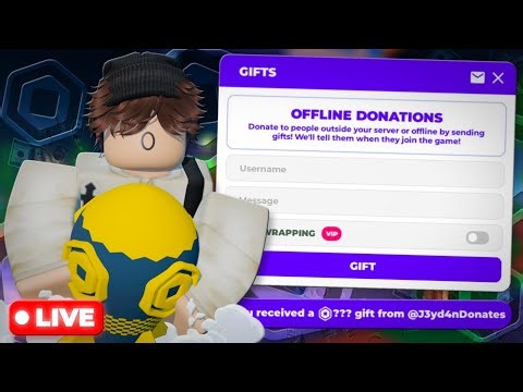 🔴 DONATING ROBUX TO VIEWERS 💸 PLS DONATE LIVE 🔴 (TTS GIFTS)