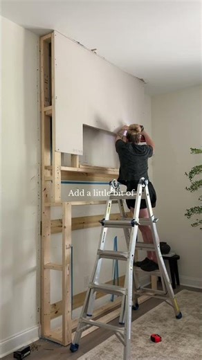 Cannot get over this view 🤎 this minimal, modern organic, neutral fireplace turned out exactly how