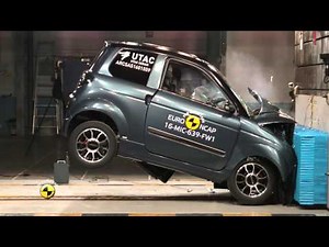 Risultati del test Euro NCap sulla microcar M.GO