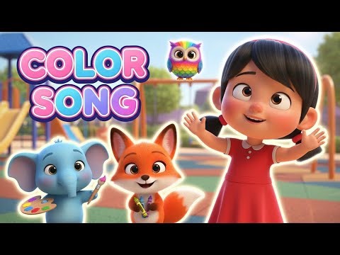 Let's Learn The Colors | Fun Kids Dance Song | Lily & Friends | 3D Cartoon Dance for Children
