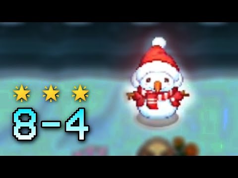 Guardian Tales 8-4 Guide (Full 3 Star) | Snowman Village