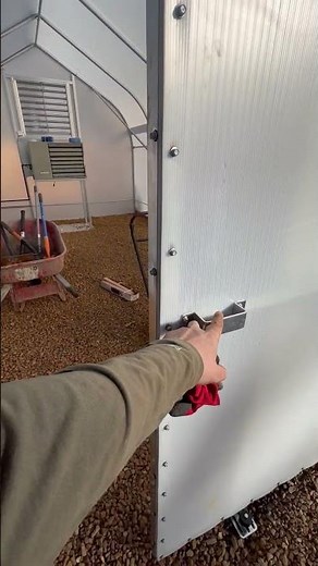 12' Semi-gable Backyard Greenhouse Kit