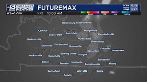 1.4K views · 23 reactions | FIRST ALERT WEATHER: Showers and storms are expected on Thursday. David is here to time out the active side of the forecast. | WBKO First Alert Weather | Facebook