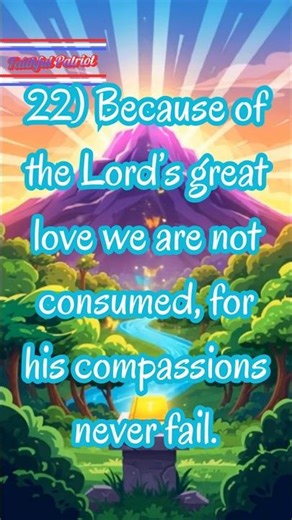 Transform Your Day with This Healing Verse from Lamentations 3:22!