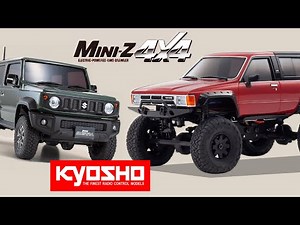 Nouveauté : Kyosho Mini-Z 4x4 crawler & scale 2020