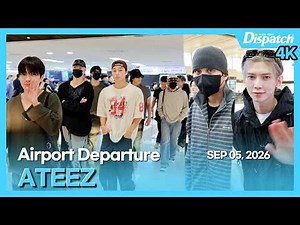 ATEEZ, Gimpo International Airport DEPARTURE