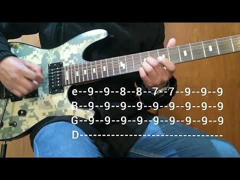 Déjenme llorar- los freddys tutorial Tablatura