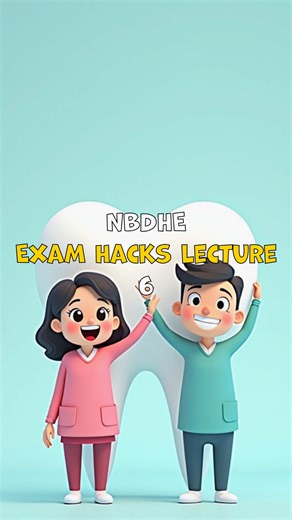 Lecture 6. Join us as we dive into everything you need to know about the National Board Dental Hygiene Examination (NBDHE). From eligibility criteria and application processes to exam day tips and scoring methods, we've got you covered. Understand who can take the exam and what to expect on test day, including ID requirements and time management strategies. Learn about scoring nuances and the retake rules so you can approach the exam with confidence. Stay informed and empower your dental hygiene