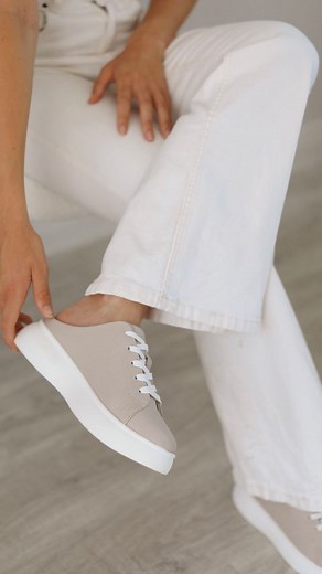 2K views · 36 reactions | Slip into holiday mode with Maddox ☀️ Our new slip-on sneaker featuring an open back, platform sole and is available in a selection of versatile colour-ways 朗 #PlatformPerfection #SneakIntoStyle #sliponandgo | Julz Shoes | Facebook