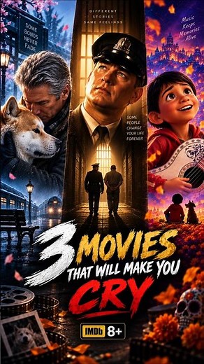 3 Movies That Will Make You Cry | IMDB 8+