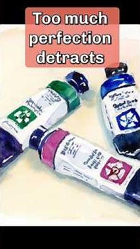 Tips for Adding Lettering to Your Watercolor Painting | Perfection Detracts!