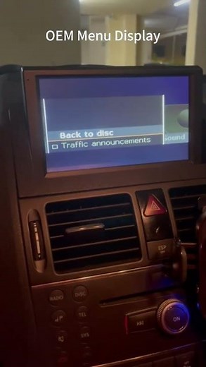 Mercedes W204 Android Screen Upgrade #w204 #w204club #mercedescclass