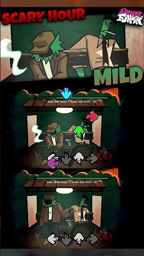 Friday Night Funkin' Scary Hour: A Silly Halloween (Mild) #shorts #fnf