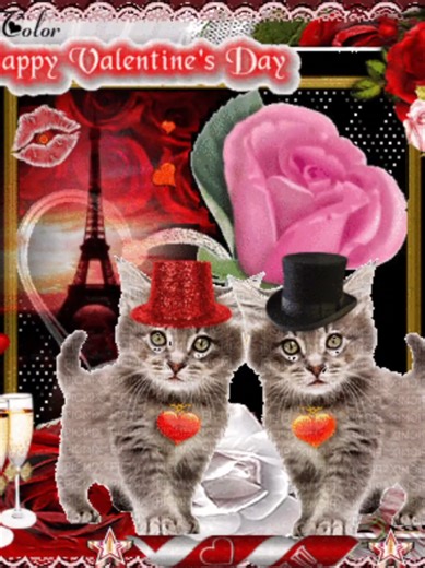 valentine's Day originated from a blend of ancient Roman fertility rituals (Lupercalia) and early Christian efforts to honor St. Valentine, a 3rd-century martyr #добротаспасетмир #картинки #котеке #14февраля #милота #праздник #ятебялюблю