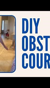 DIY Obstacle Course at Home