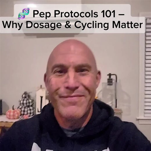 🧬 Pep Protocols 101 – Why Dosage & Cycling Matter When it comes to pep therapy, it’s important to understand that every pep has a recommended dosage AND a recommended cycle length—and these guidelines exist for a reason. Take Maxi for example: 👉 Suggested dosage is 5mg–15mg per week 👉 Used 2–3x weekly, up to 5x per week depending on your goals and how your body responds And that’s the key right there… Peps are NOT one-size-fits-all. When you’re new to them, you need to be willing to experimen