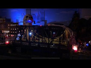 Halloween Train layout video - O Scale Lionel, MTH 2019