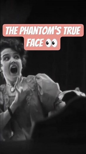 Terrifying Mask Reveal | The Phantom of the Opera #phantom #phantomoftheopera #vintagestarsz