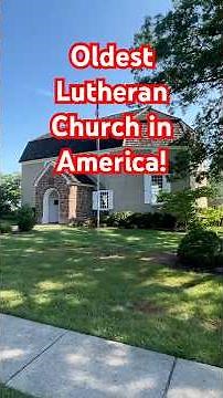 Augustus Lutheran Church The Oldest Lutheran Church in the US! #history #travel #church