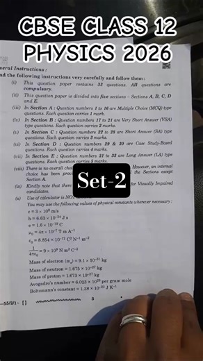 CBSE Class 12 physics 2026 😮 Shocking Reaction Gace Marks Confirmed physics class 12th#exam #viral