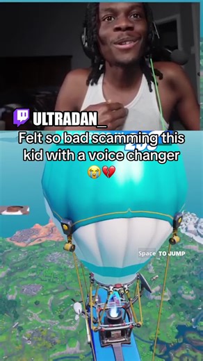 Twitch-ultradan 😭#ultradan #fortnite | Voice Changer