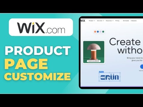 How To Customize Wix Product Page