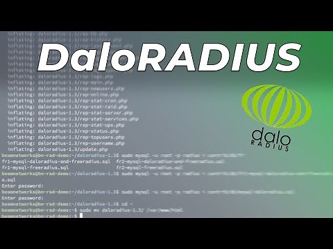 How to install DaloRADIUS with FreeRADIUS