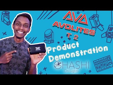 Got my Avolites T2 device and Avolites Titan PC Suite.